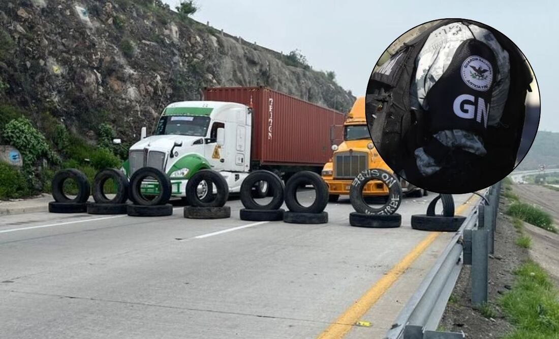 La Guardia Nacional desvía la circulación por bloqueo en el Arco Norte | Foto: X DRC Vialidad / Archivo El Universal Puebla