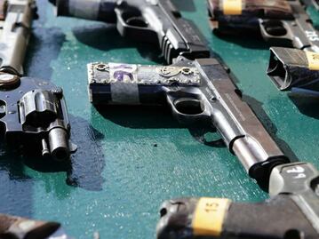 Armas de cargo, un peligro para los propios policías