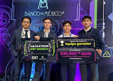 Estudiantes de Computación de la BUAP ganan en “Hackathon SPEI® Banxico”