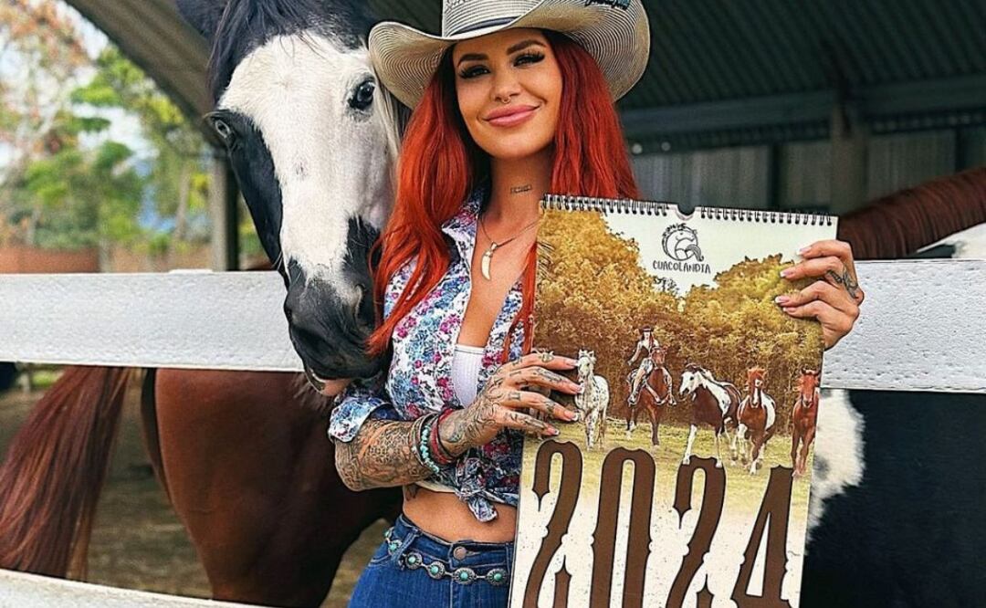 Elena Larrea lanzó el calendario 2024 de Cuacolandia | Foto: Instagram Elena Larrea