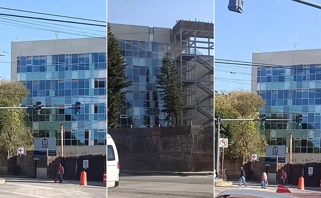 Así luce el nuevo Hospital del IMSS San Alejandro en Puebla I Foto: Captura de video