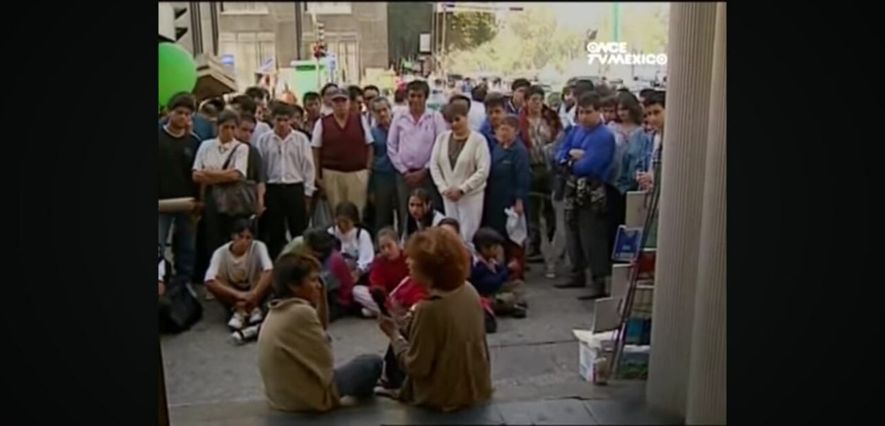 Cristina Pacheco entrevistó a un niño poblano en 1996 que migró a la CDMX | Foto: Facebook Said Eduardo