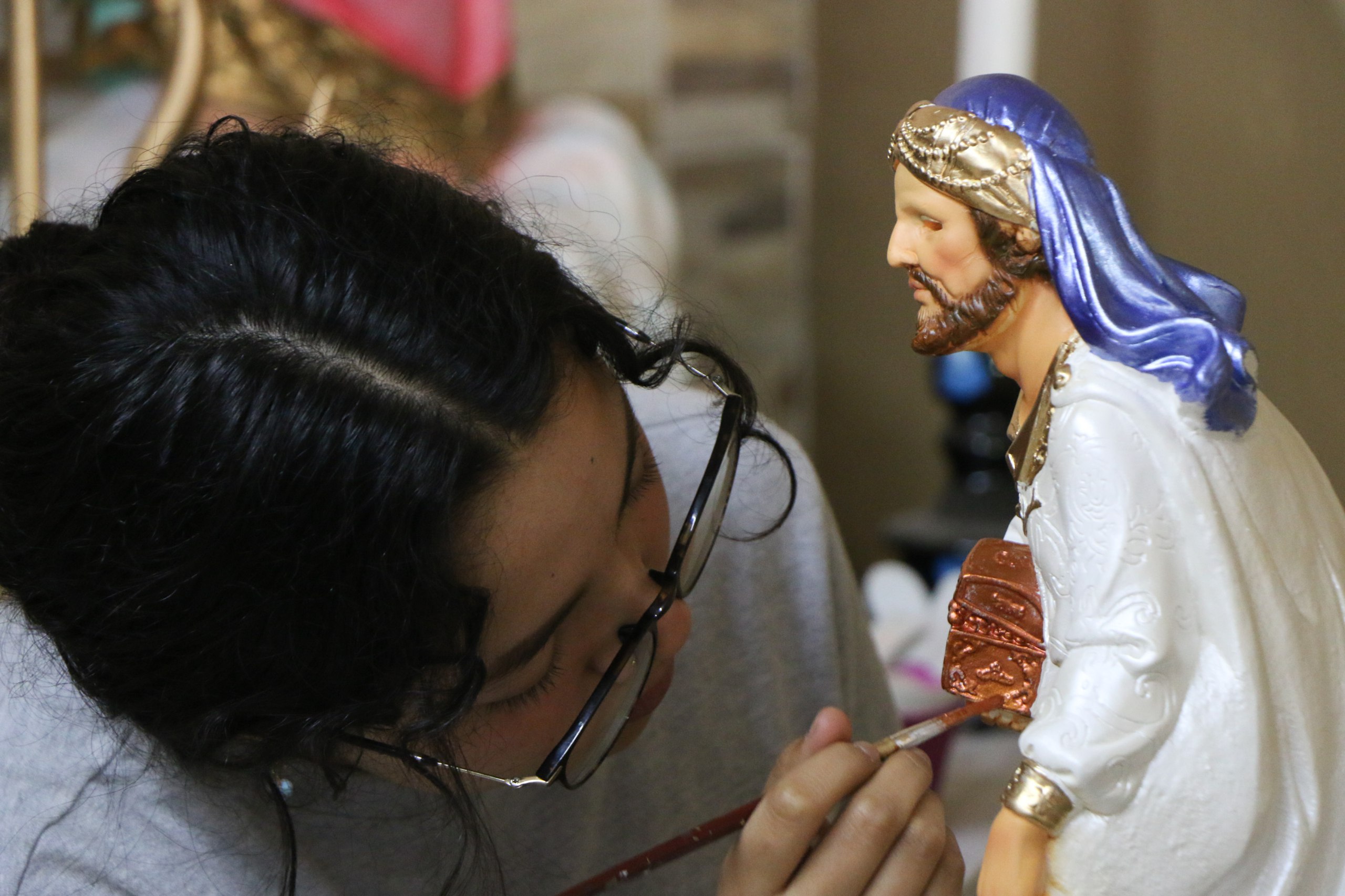 Cientos de artesanos de Amozoc elaboran nacimientos con gran devoción | EsImagen para El Universal Puebla