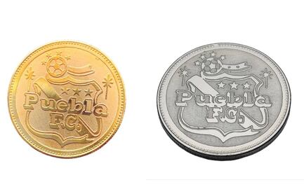 Así son las monedas dedicadas al Club Puebla ¿la comprarías?