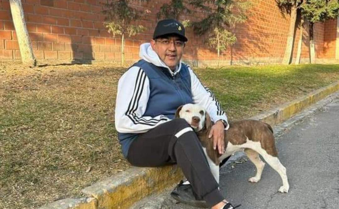 Hasta el gobernador Sergio Salomón Céspedes presume el amor por su mascota | Foto: Twitter @SergioSalomonC