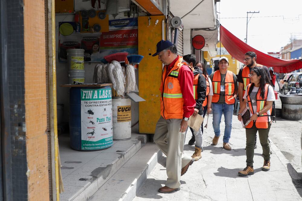 No se reportaron personas lesionadas ni afectaciones estructurales tras el sismo de este 6 de octubre | Foto: Agencia Es Imagen para El Universal Puebla