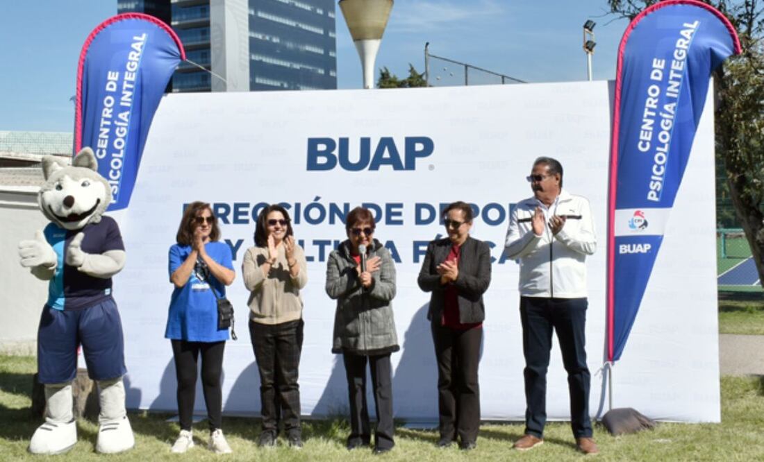 El Lobo Rally por la Salud Mental es organizado por el Centro de Psicología Integral y la Dirección de Deporte y Cultura Física de la BUAP | Foto: BUAP