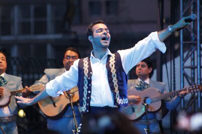Pablo Montero y verbena popular para el Grito de Independencia en Puebla