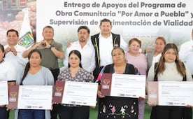 Gobierno estatal impulsa obra comunitaria y moderniza la Central de Abasto de Huixcolotla.