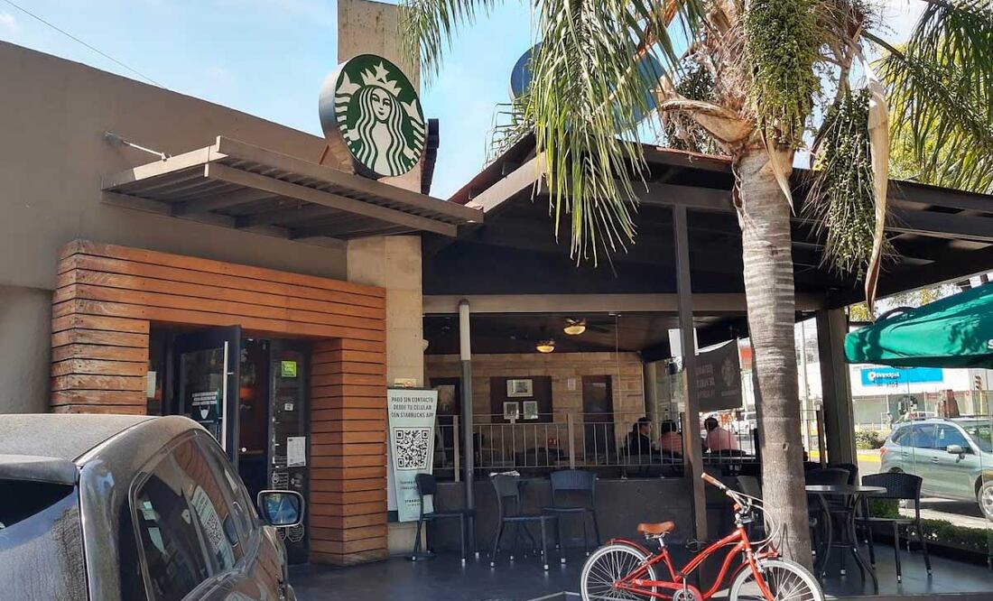 El Starbucks de Huexotitla fue víctima de la delincuencia en Puebla | Foto: Google Maps