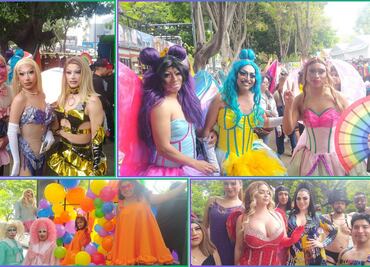 Marcha del Orgullo en Puebla pinta de colores las calles del Centro Histórico