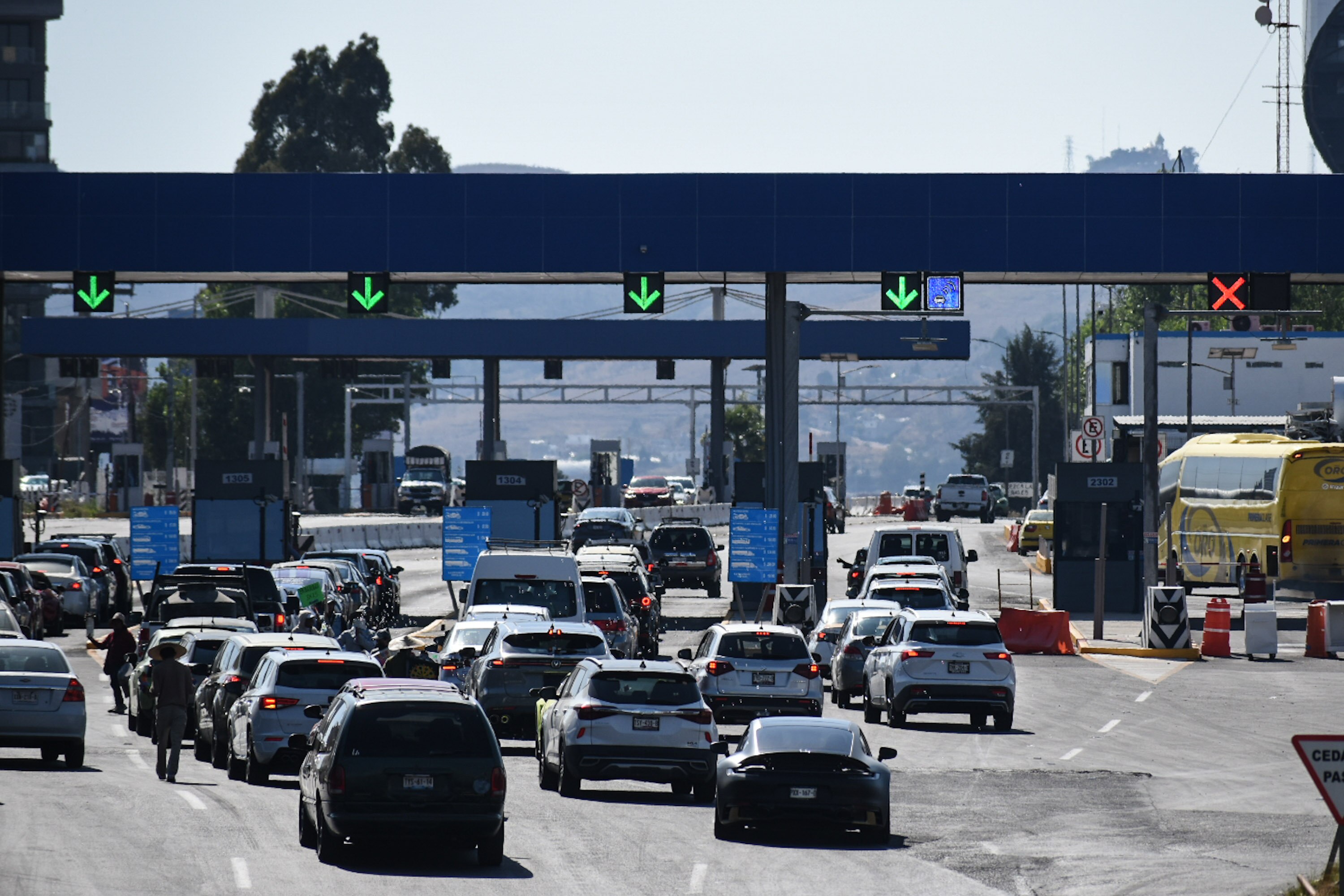 Foto: EsImagen    I     Moverán la caseta de la autopista Puebla-Atlixco