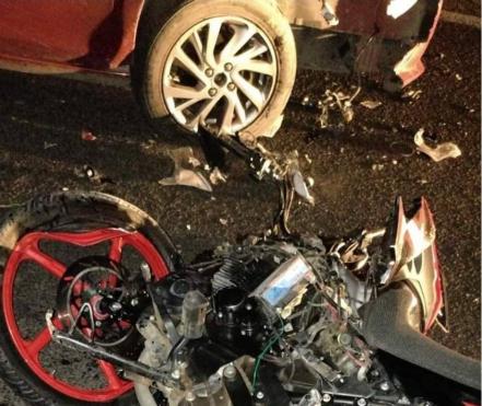Muere motociclista tras choque frontal con automovilista en Atlixco