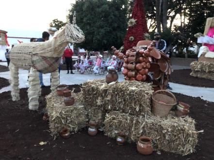 Conoce el nacimiento monumental en Huaquechula