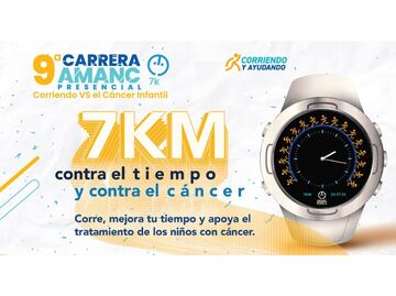 9a. Carrera AMANC Corriendo contra el cáncer infantil. Inscríbete y apoya
