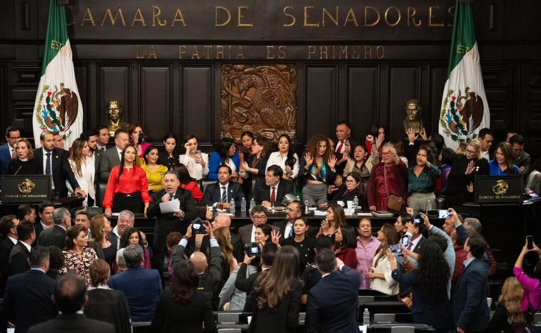 Se aprobó la reforma al Poder Judicial en el Senado con 86 votos | Foto: X Nacho Mier