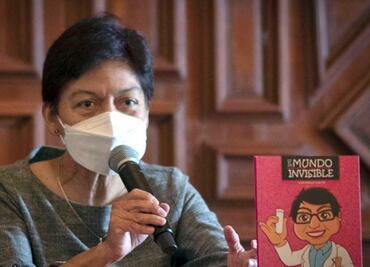 Los microbios, tema que explora Lilia Cedillo en su libro "El mundo invisible"