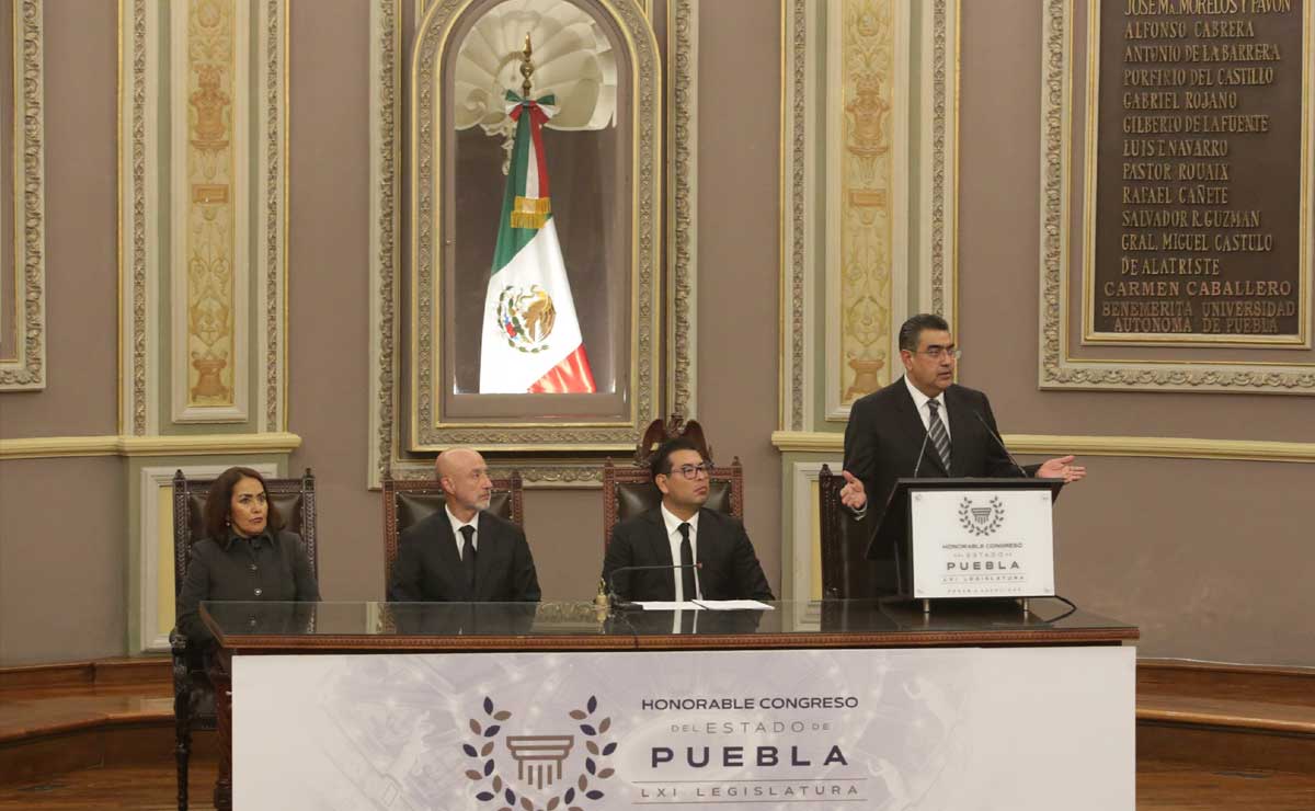 Así fue la toma de protesta de Sergio Salomón Céspedes