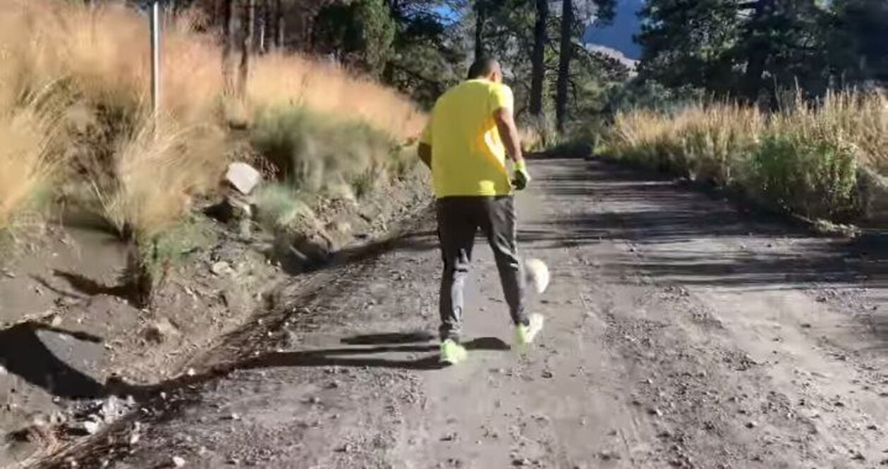 Abraham Muñoz, mejor conocido como Soccerman, hizo una nueva hazaña | Facebook Abraham Muñoz