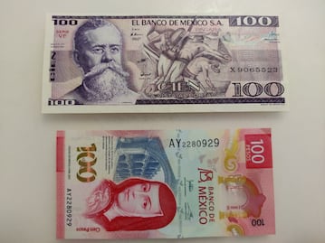 Cuánto valen hoy los 100 pesos de Carranza, de los primeros billetes fabricados por Banxico