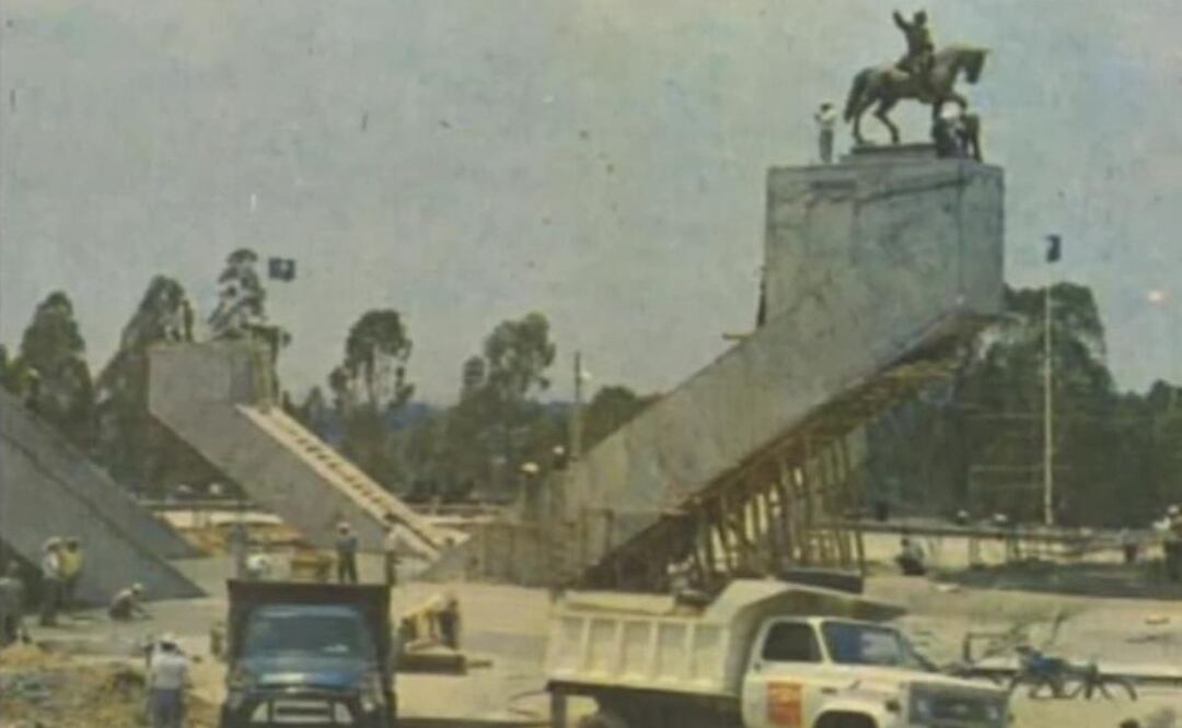Así lucía hace 50 años esta zona de Los Fuertes de Puebla | Foto: Facebook Puebla Antigua