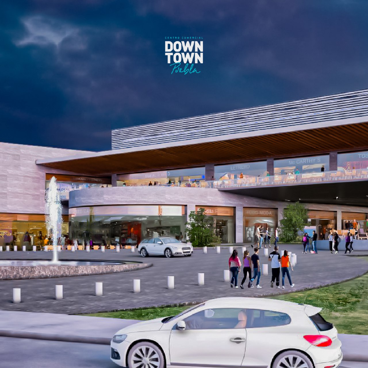 En el 2024 se van a inaugurar dos grandes centros comerciales en la ciudad de Puebla | Facebook Downtown Puebla