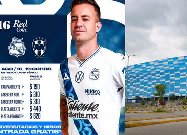 Puebla vs Monterrey: ¿Quiénes entran GRATIS hoy al Estadio Cuauhtémoc?