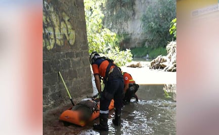 Cae ebrio a barranca de la federal Puebla-Tlaxcala