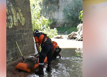 Cae ebrio a barranca de la federal Puebla-Tlaxcala