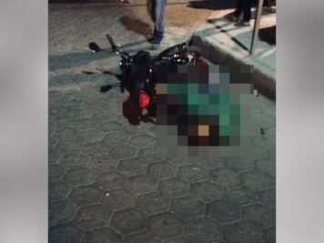 Ejecutan a balazos a motociclista en San Andrés Cholula