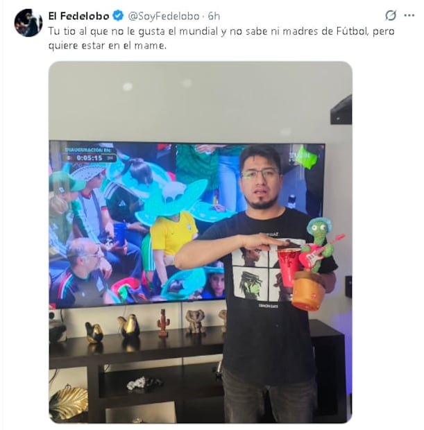 Todos se unieron a la fiebre mundialista