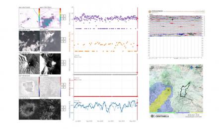 Monitoreo del volcán Popocatépetl  hoy 28 de mayo 2021