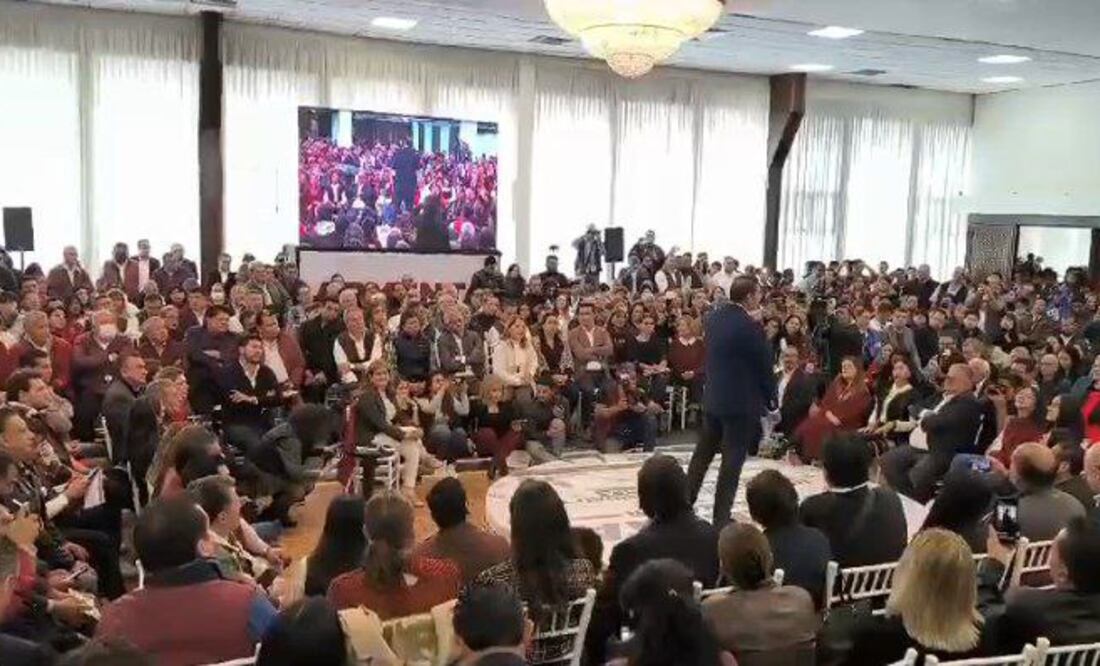 Alejandro Armenta organizó un foro sobre migración en el Centro Libanés | Foto: Video EsImagen