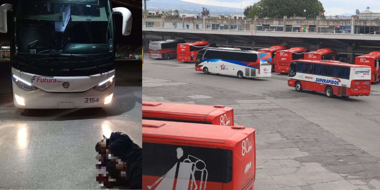 Chofer asesinado en anden de la CAPU / Foto Es Imagen, Especial