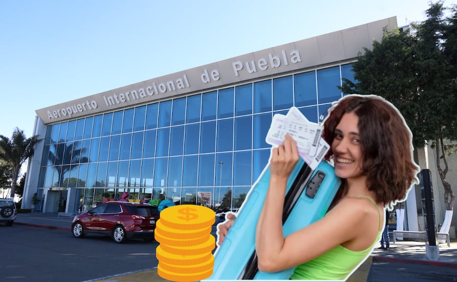 Este es el vuelo más barato del Aeropuerto Internacional de Puebla, a 8 pesos 