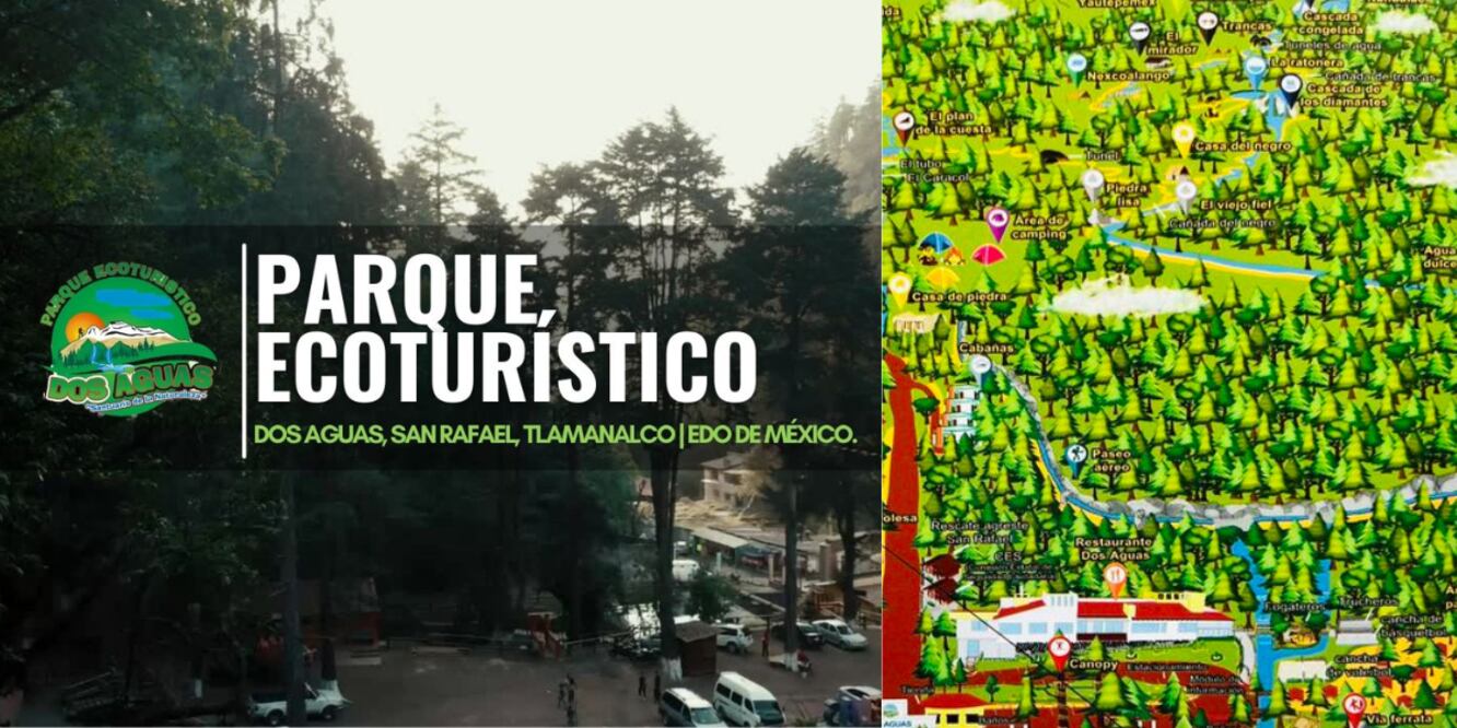 Parque Ecoturístico Dos Aguas / Foto Redes Sociales