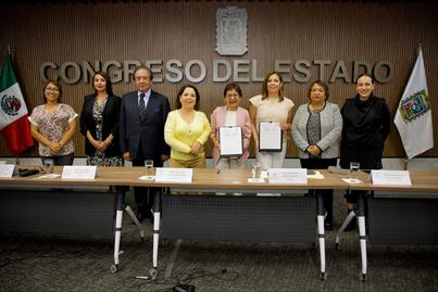 Firman Congreso del Estado y BUAP convenio de colaboración