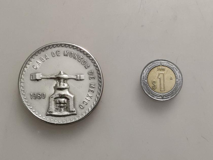 Plaga Suradam definido Cuánto vale hoy una Onza Troy, la moneda de plata que se acuñó solo en  cuatro años | El Universal Puebla