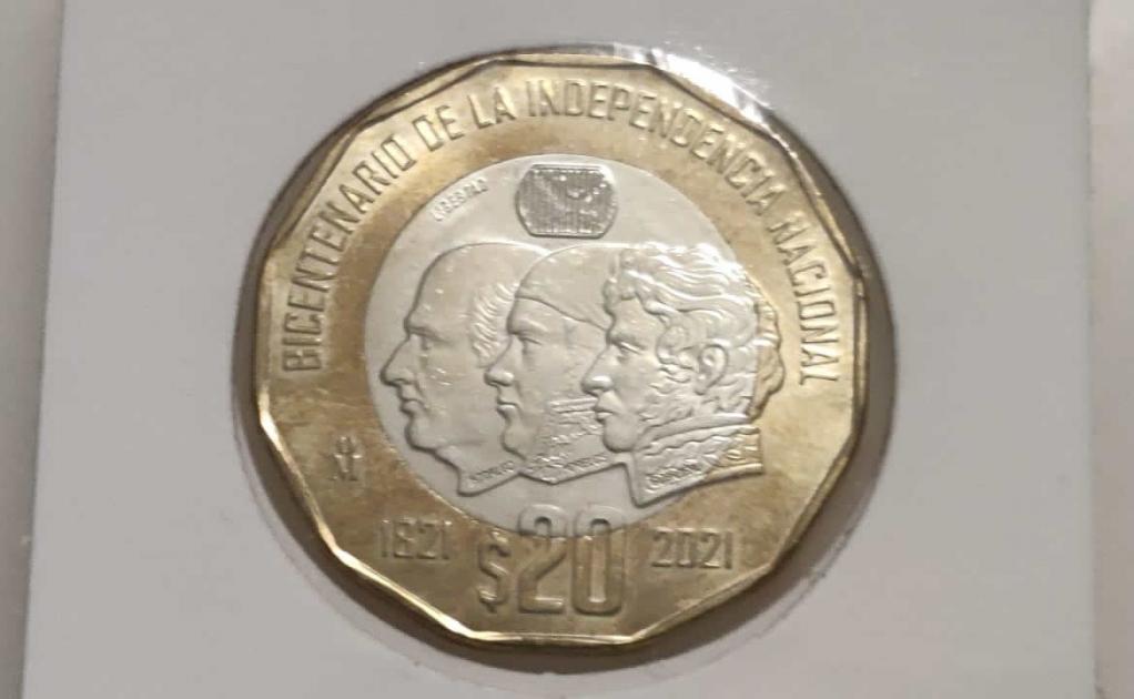 Monedas de 20 pesos