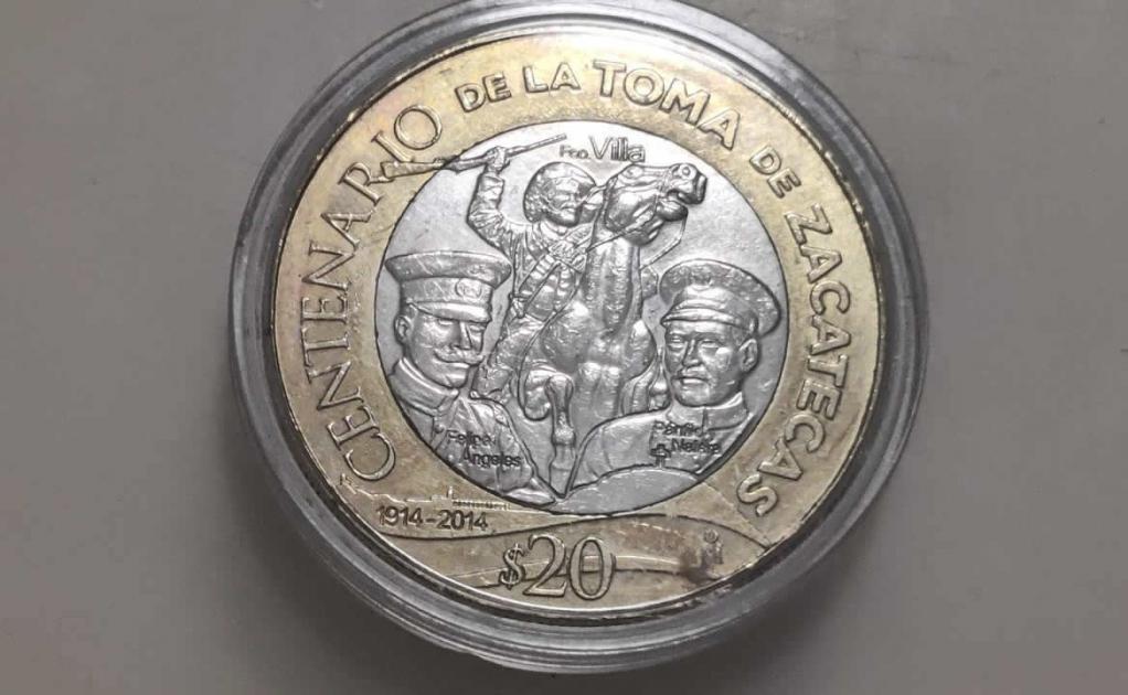 Monedas de 20 pesos