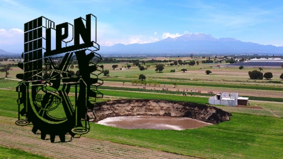 IPN se deslinda de estudio sobre socavón de Puebla