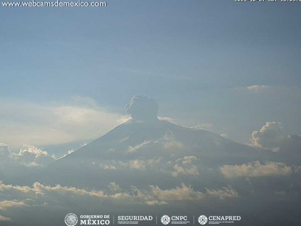 Volcán Popocatépetl Puebla