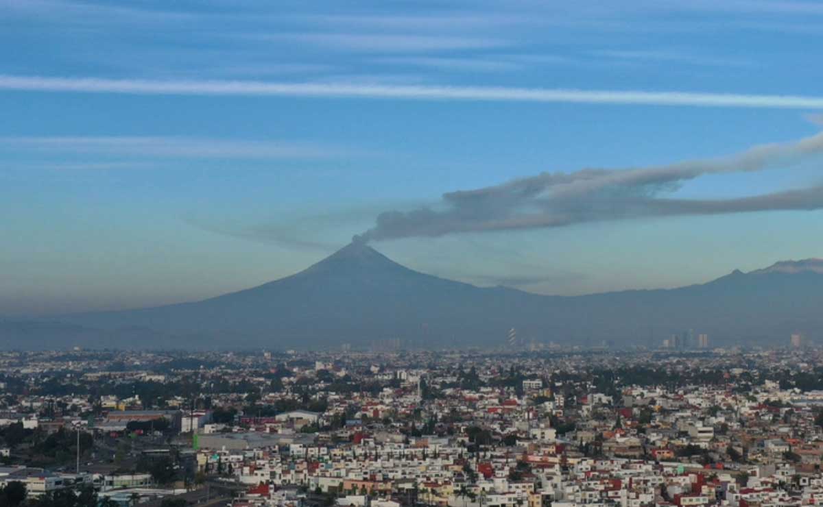 Volcán Popocatépetl Puebla