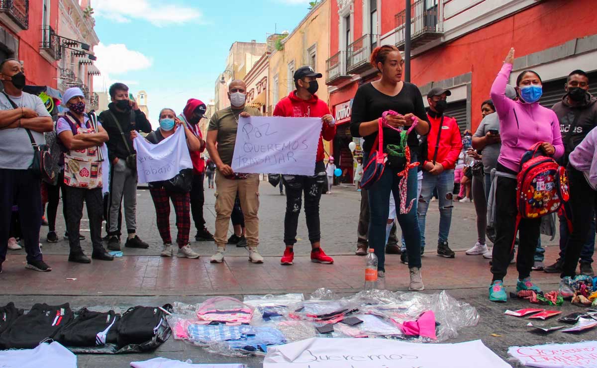 Ambulantes en Puebla