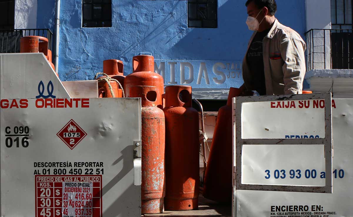 Gas LP en Puebla