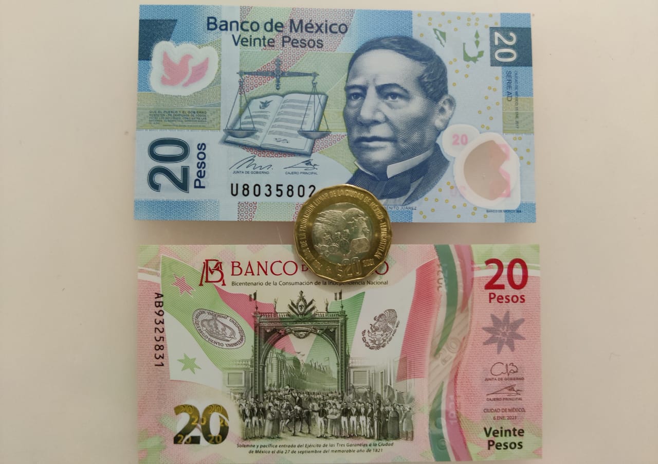 20 pesos