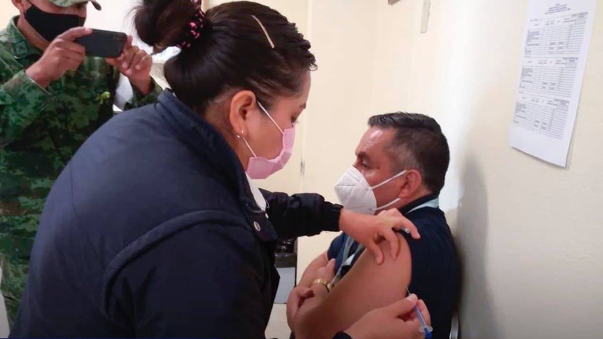 Campa&ntilde;a de vacunaci&oacute;n en Puebla FOTO: Gobierno del estado