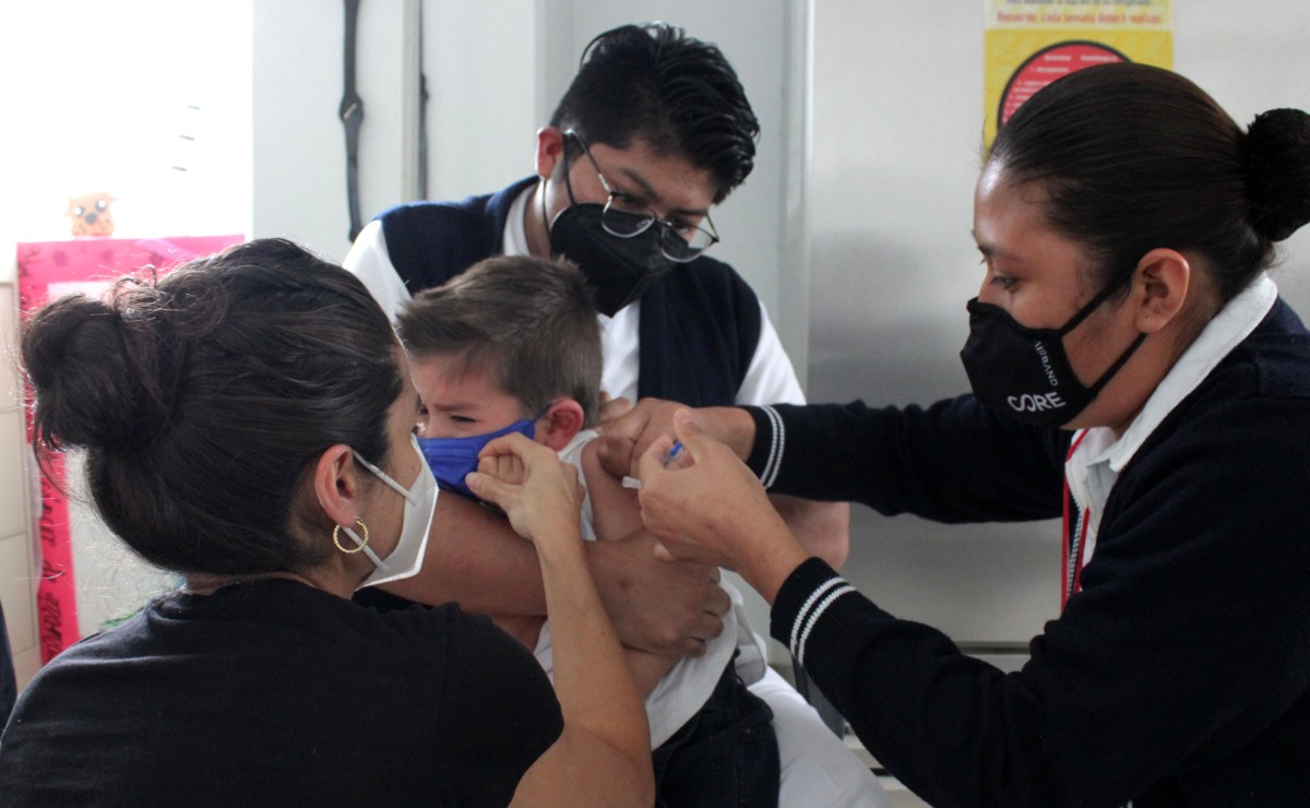 Vacuna para ni&ntilde;os de 5 a 11 a&ntilde;os en Puebla del 28 al 30 de junio