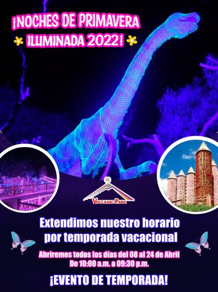 Qué hacer en Semana Santa 2022? Visita Volcanic Park, el parque de  dinosaurios en Puebla | El Universal Puebla